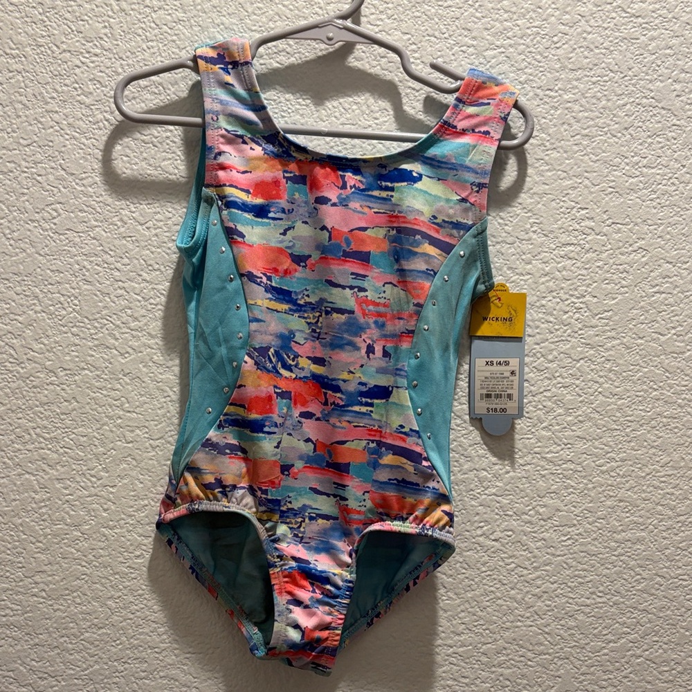 Cat & Jack Multicolor Kids Swim One Piece
